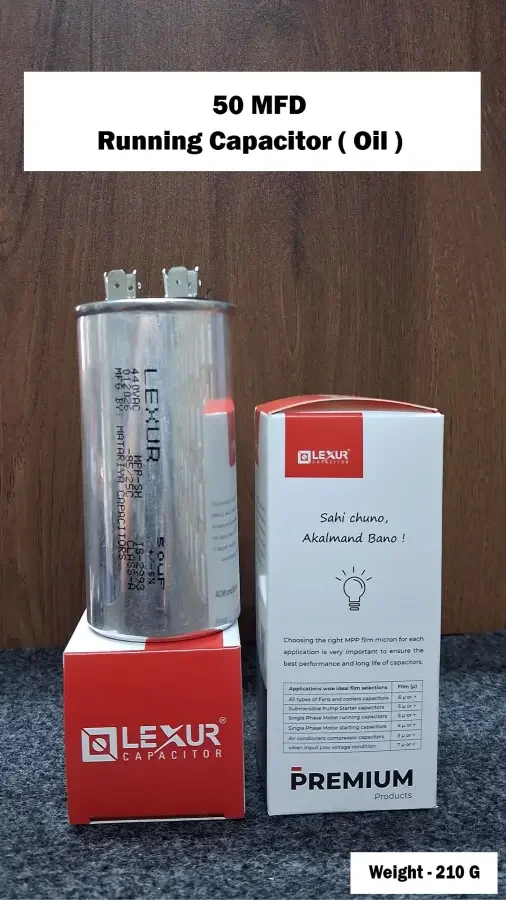 50 MFD Running Capacitor ( Oil )