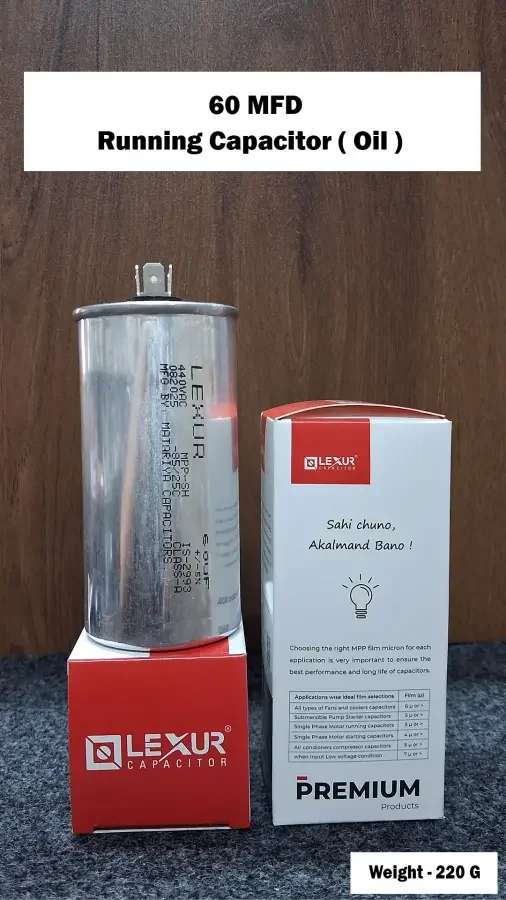 60 MFD Running Capacitor ( Oil )