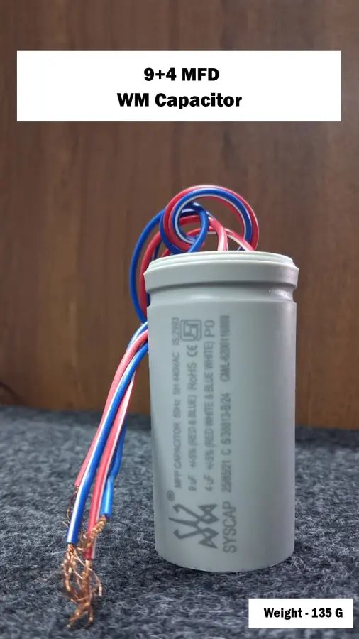 9+4 MFD WM Capacitor