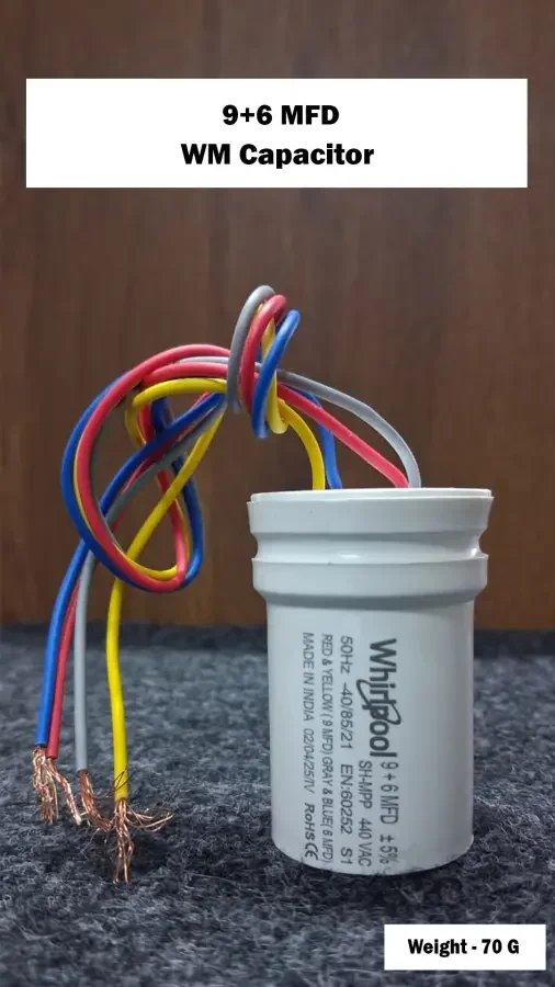 9+6 MFD WM Capacitor