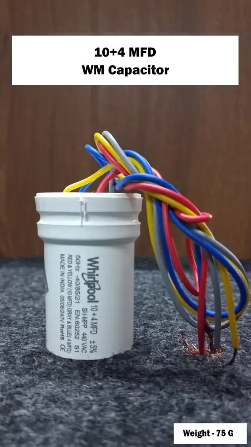 10+4 MFD WM Capacitor