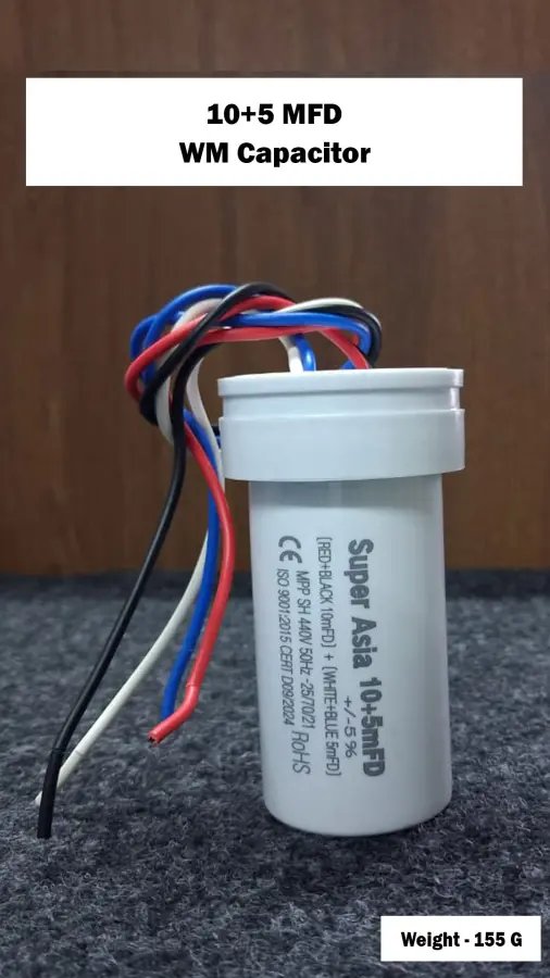 10+5 MFD WM Capacitor
