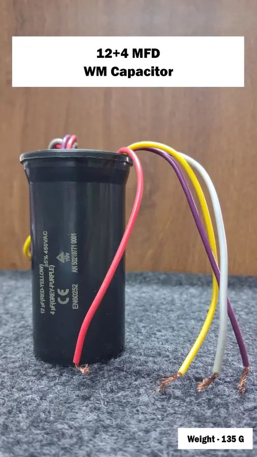 12+4 MFD WM Capacitor