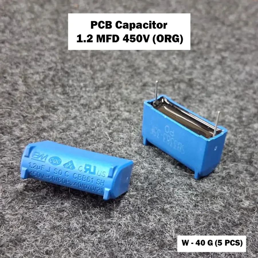 PCB Capacitor 1.2 MFD 450V (ORG)