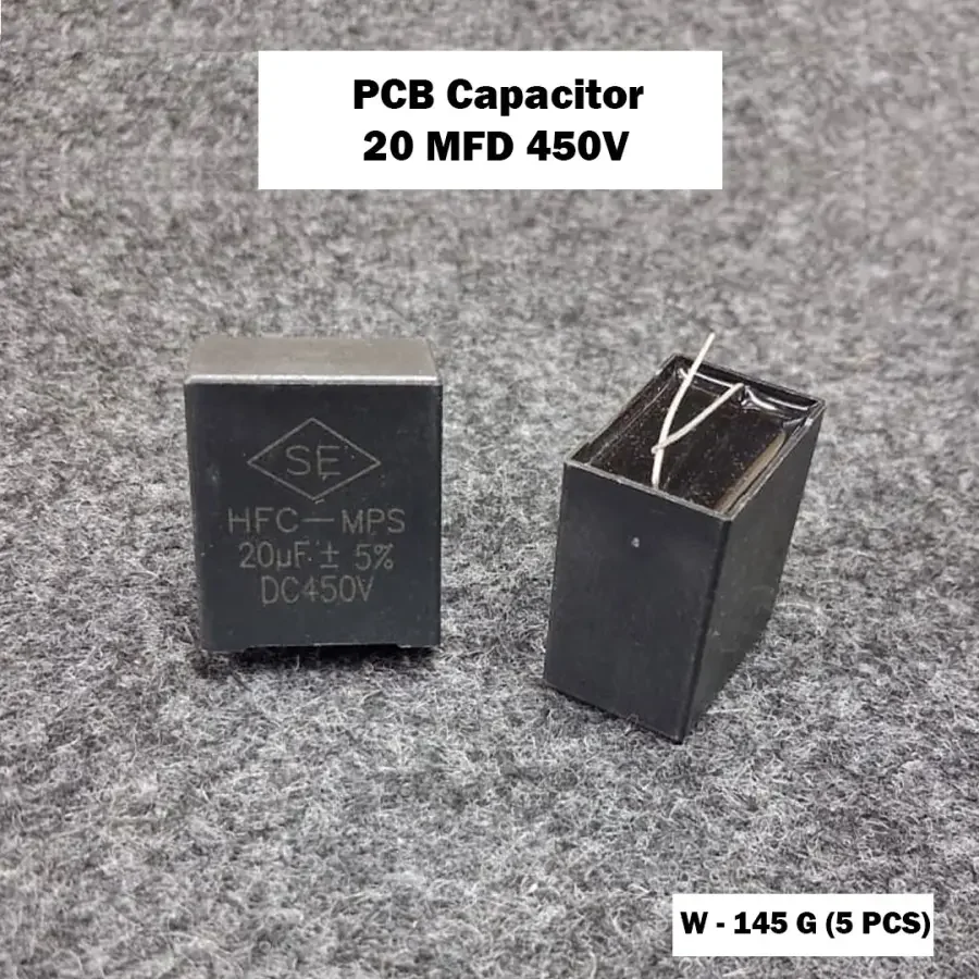 PCB Capacitor 20 MFD 450V