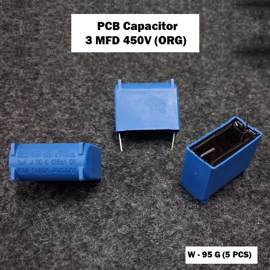 PCB Capacitor 3 MFD 450V (ORG)
