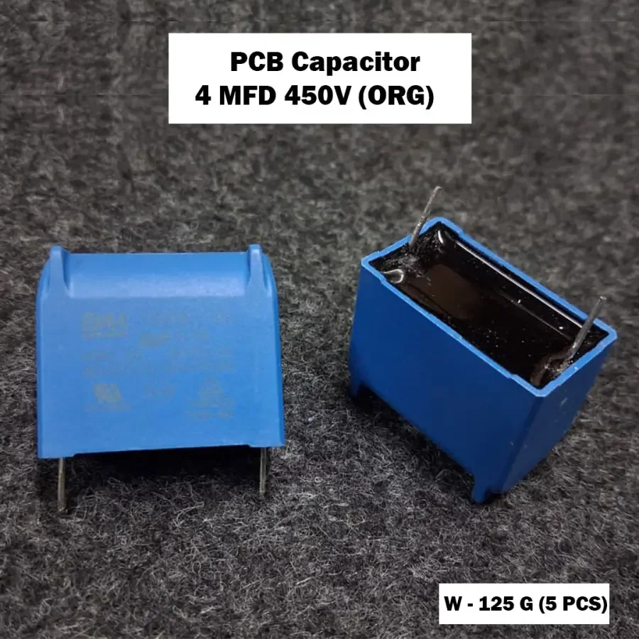 PCB Capacitor 4 MFD 450V (ORG)