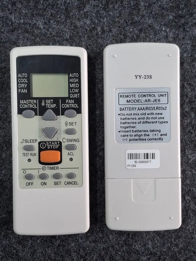 Remote 23S Y