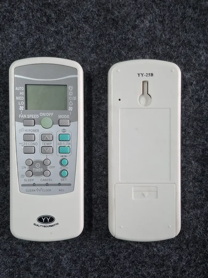 Remote 25B Uni. Y