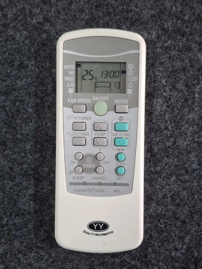 Remote 25B Uni. Y