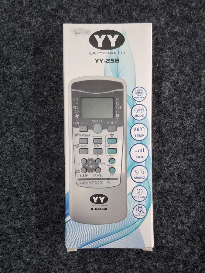 Remote 25B Uni. Y
