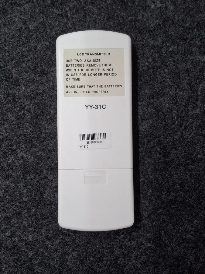 Remote 31C Y