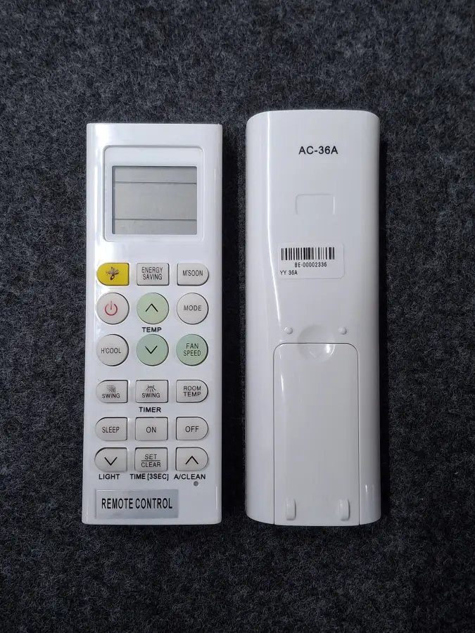 Remote 36A Y