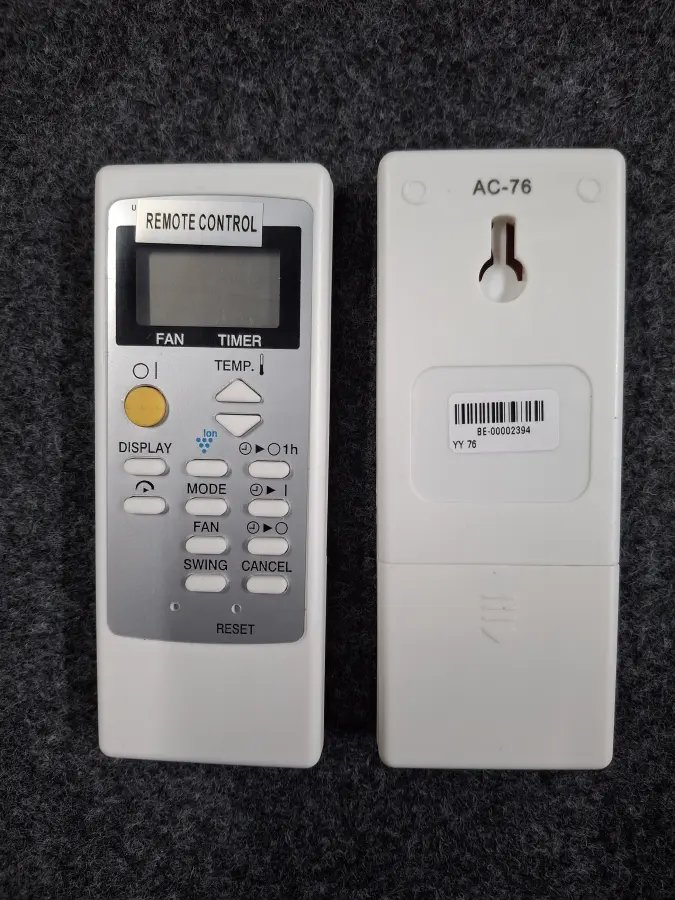 Remote 76 Y