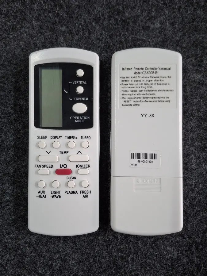 Remote 88 Y