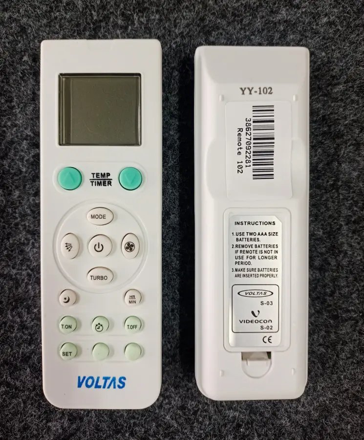 Remote 102 Y