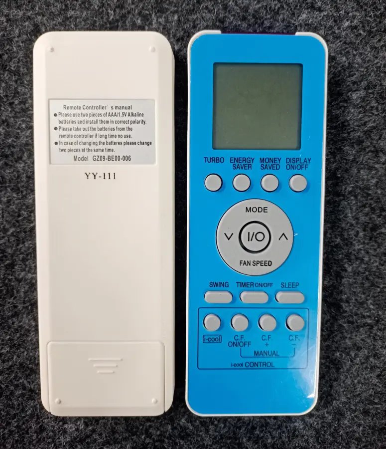 Remote 111 Y