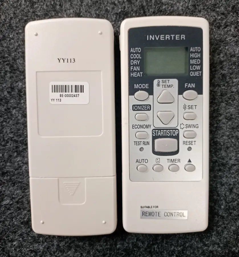Remote 113 Y