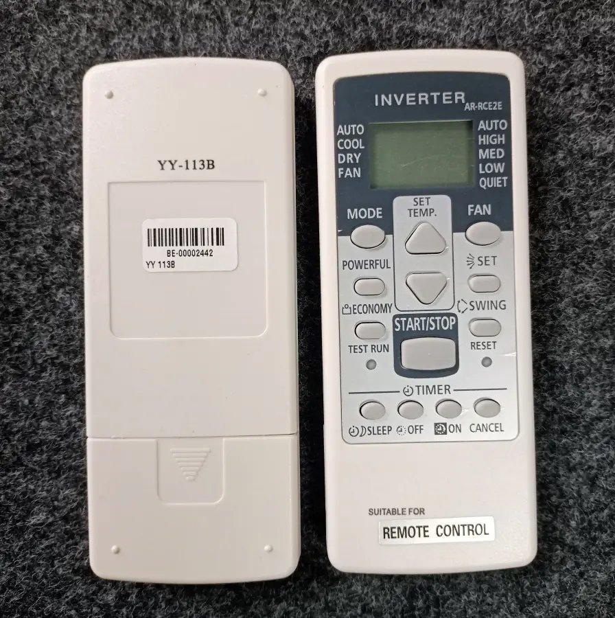 Remote 113B Y