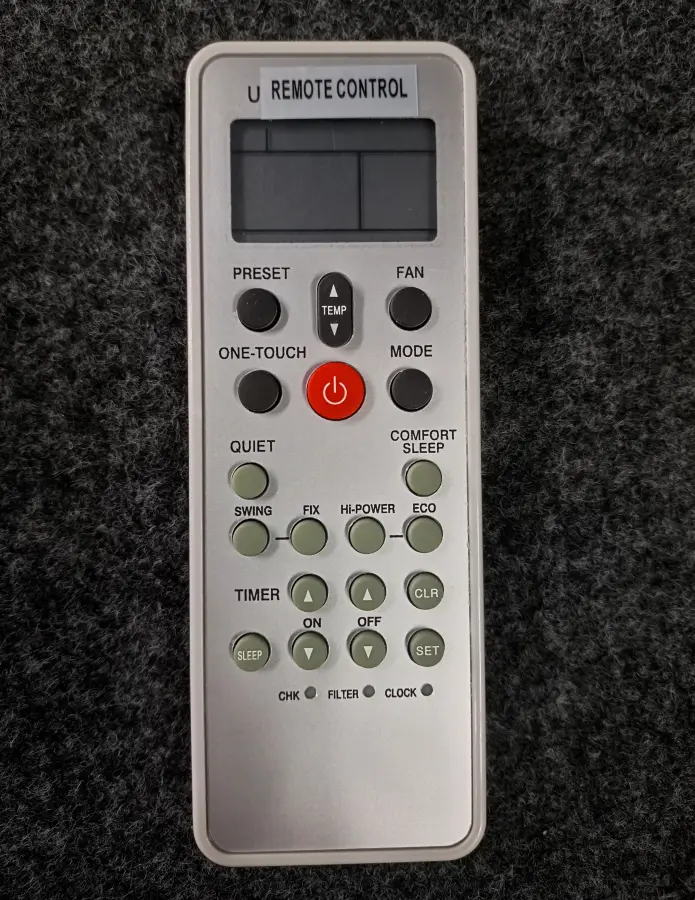Remote 117 Y