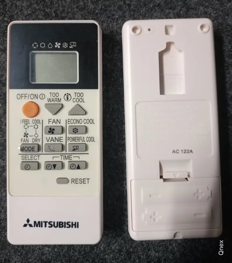 Remote 122A Y