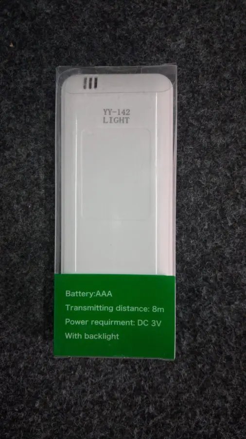Remote 142 LIGHT Y