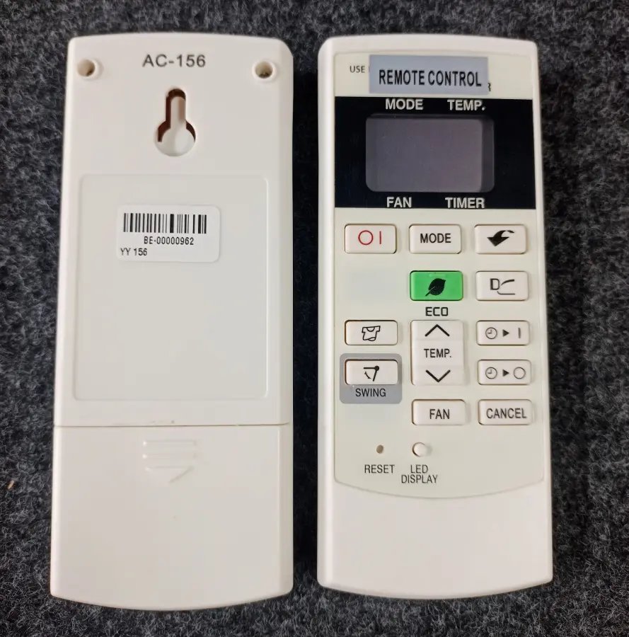 Remote 156 Y