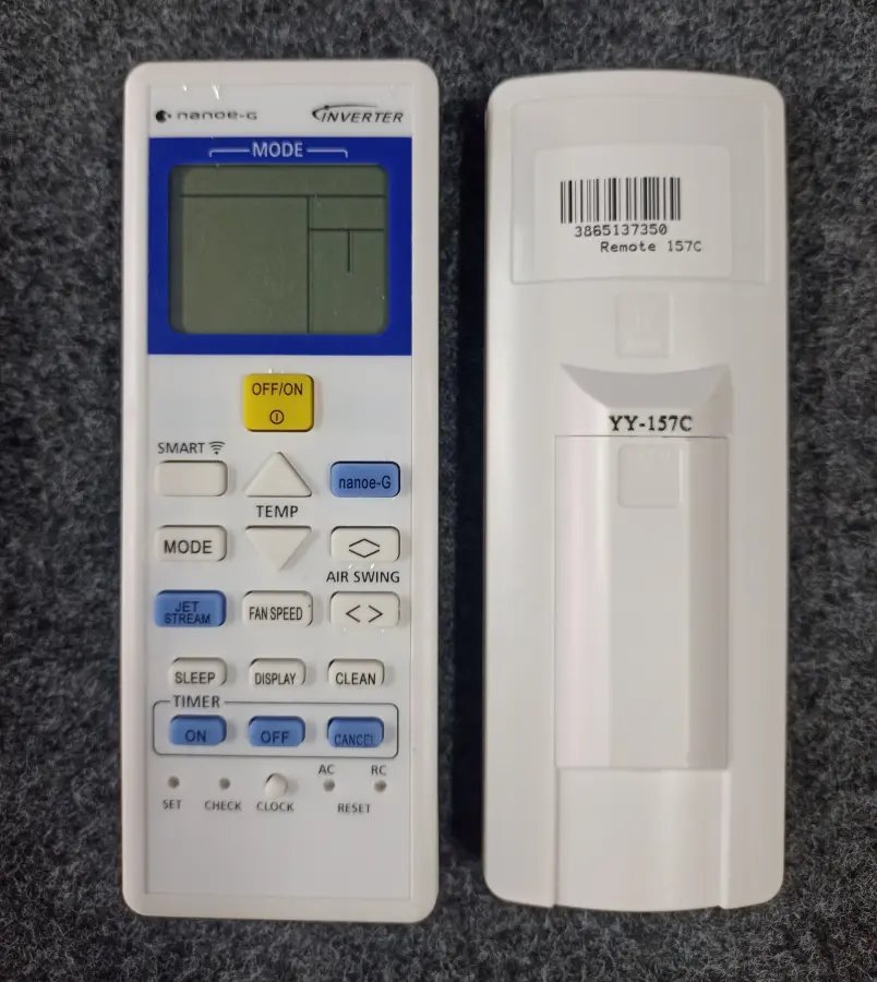 Remote 157C Y