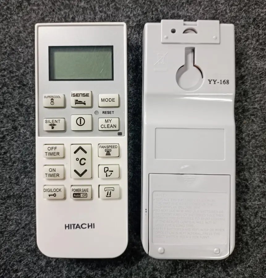 Remote 168 Y