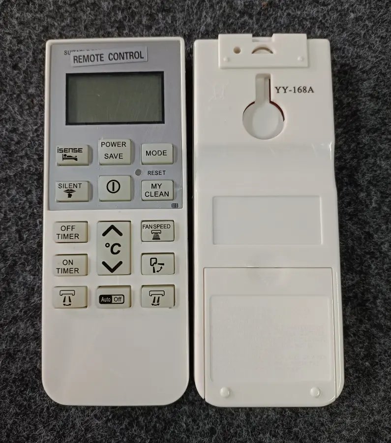Remote 168A Y