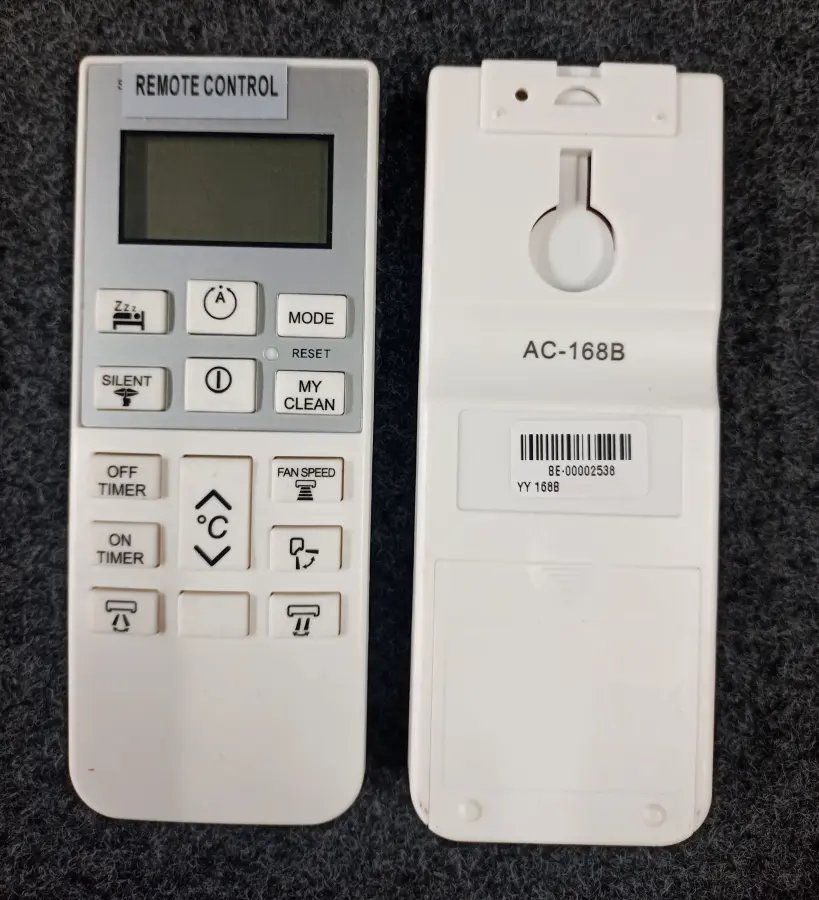 Remote 168B Y