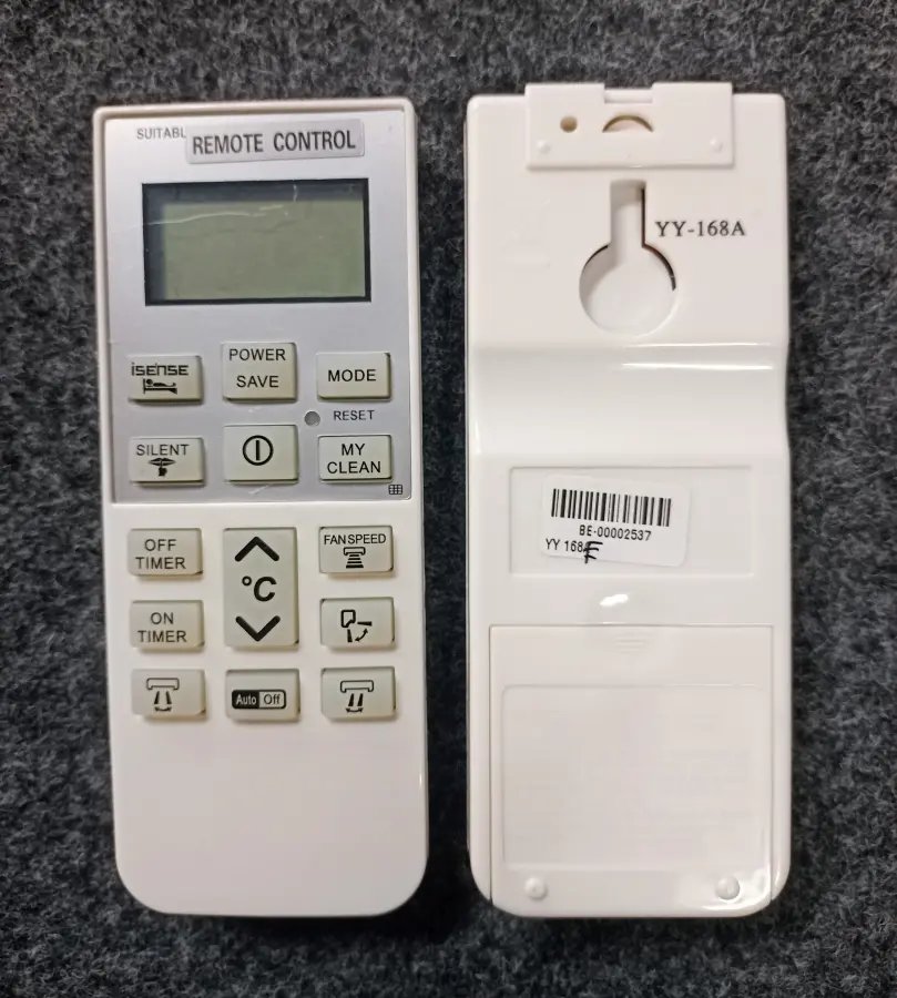 Remote 168E Y