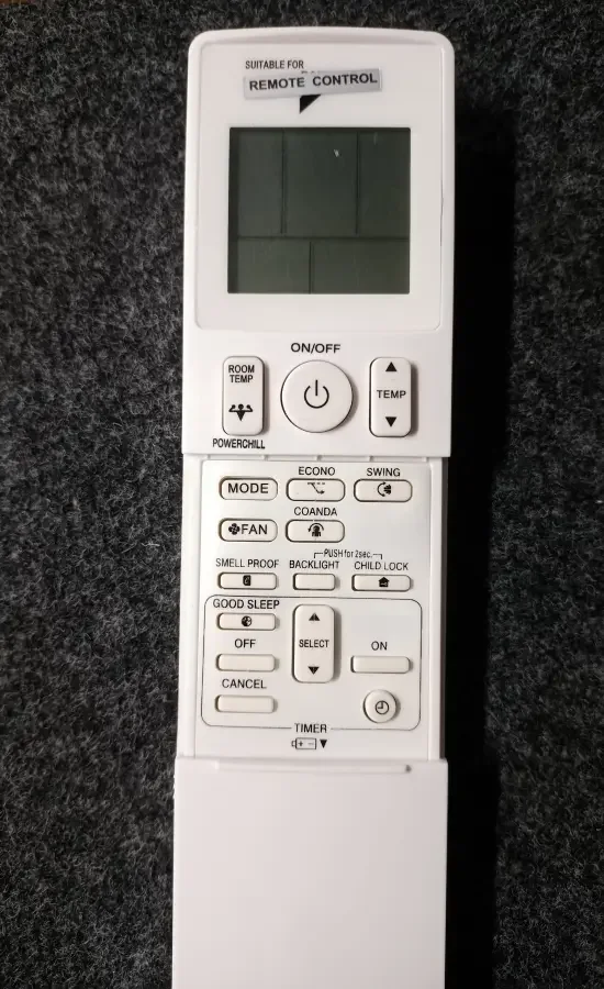 Remote 169A Y