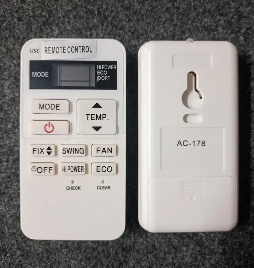 Remote 178 Y