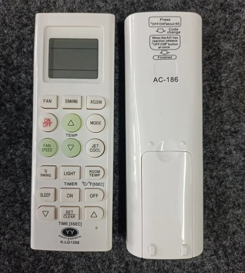 Remote 186 Uni. Y
