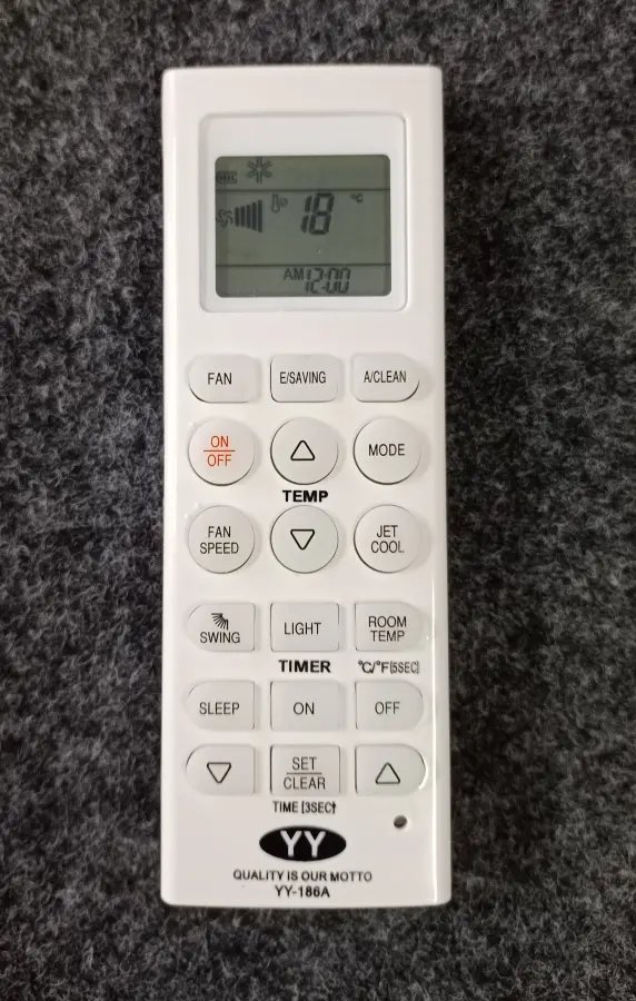Remote 186A Uni. Y