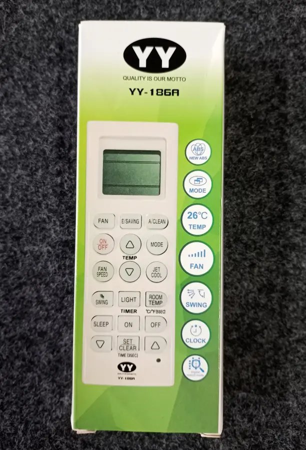 Remote 186A Uni. Y