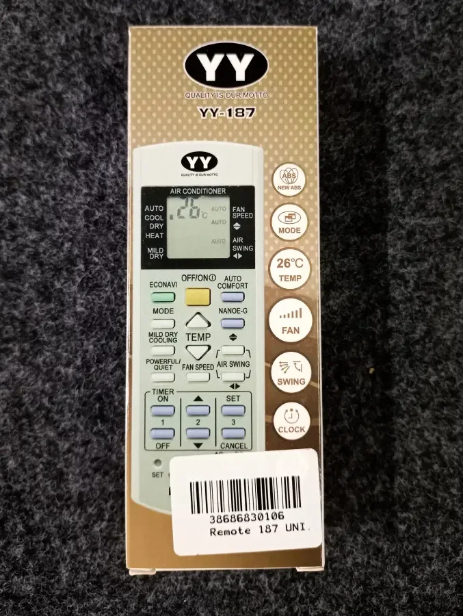 Remote 187 Uni. Y