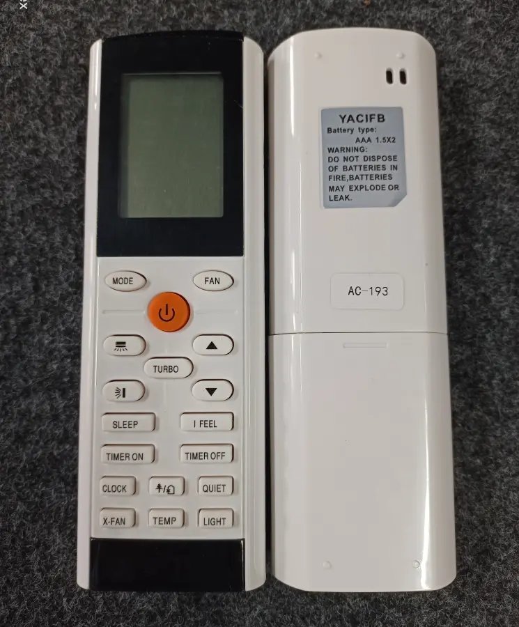 Remote 193 Y