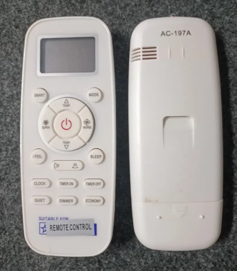 Remote 197A Y