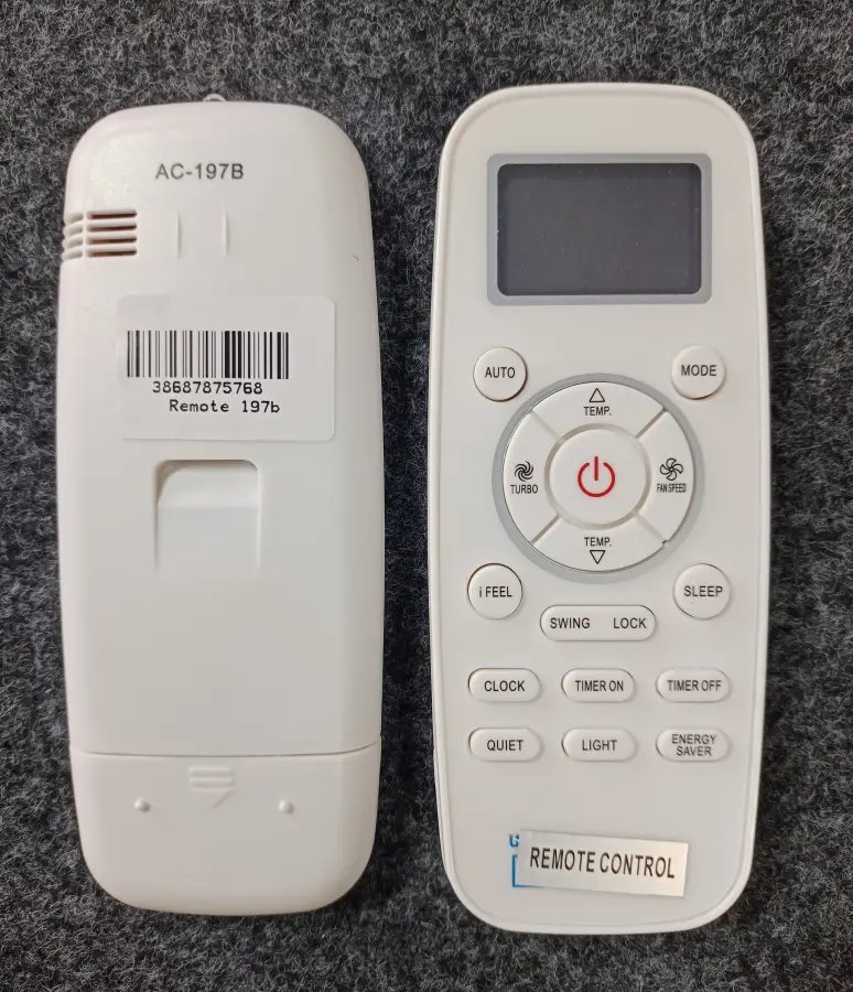 Remote 197B Y