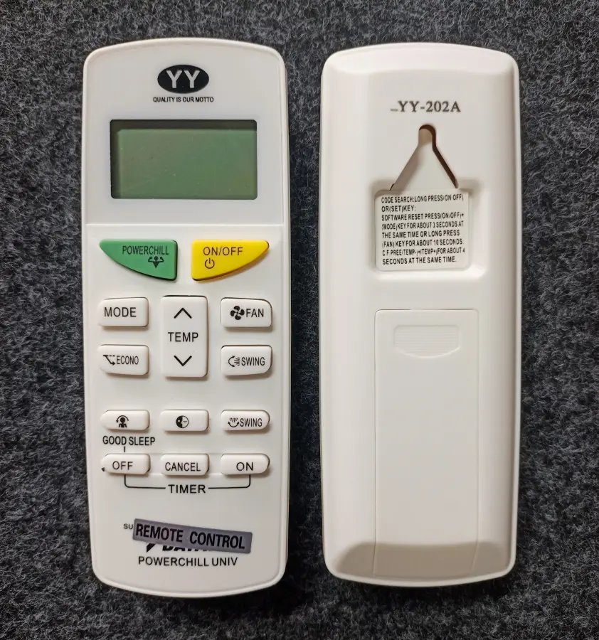Remote 202A Uni. Y