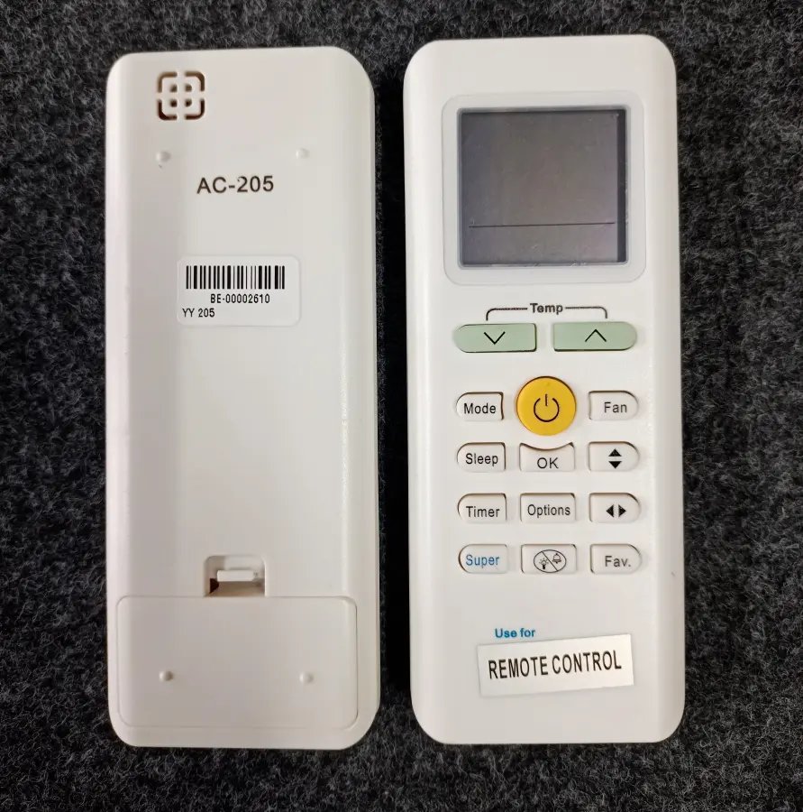 Remote 205 Y