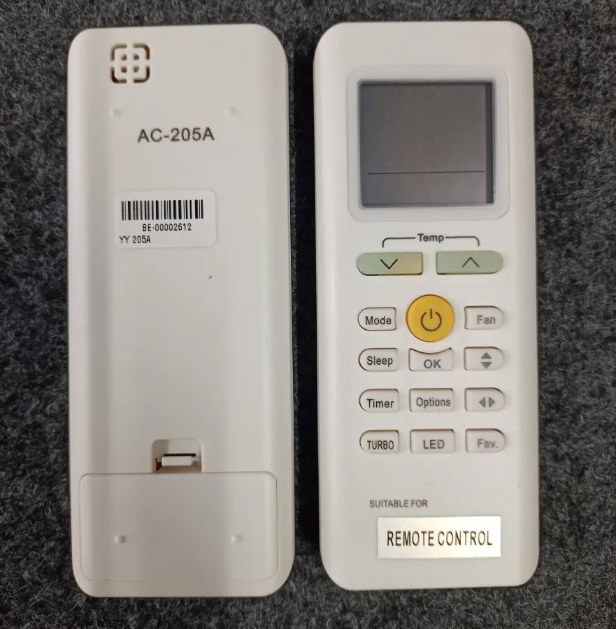 Remote 205A Y