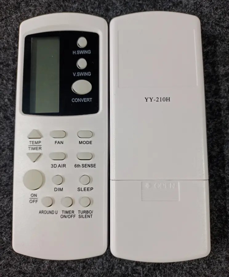 Remote 210H Y