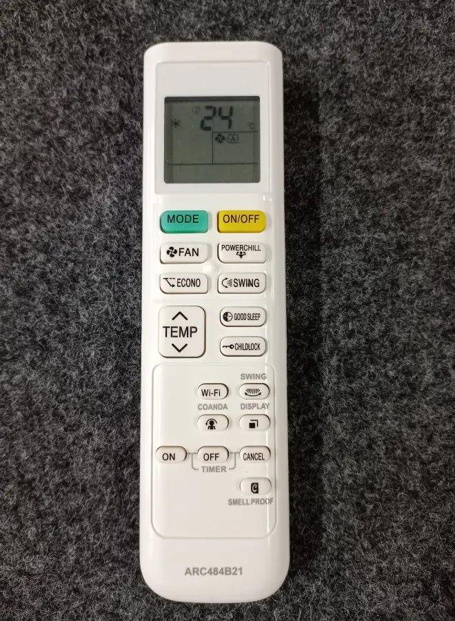 Remote 214B Y