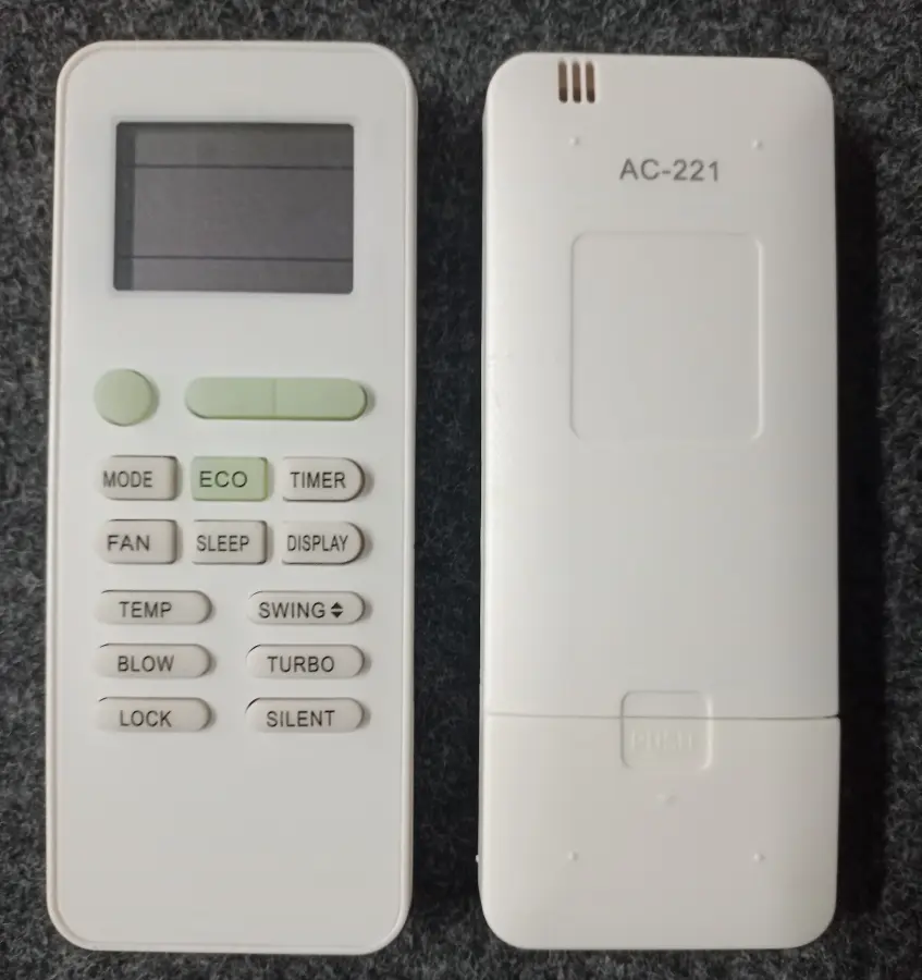 Remote 221 Y