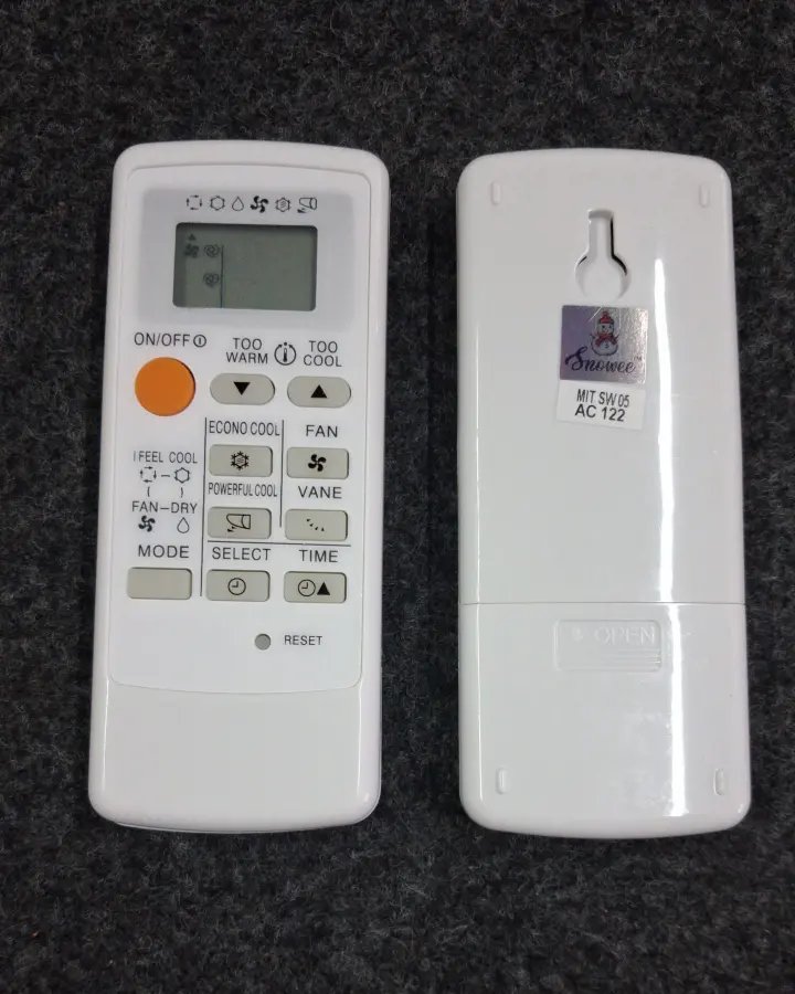 Remote 122 SW (Big Display)