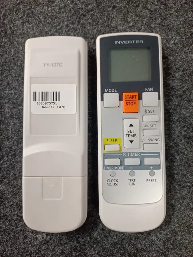 Remote 107C Y