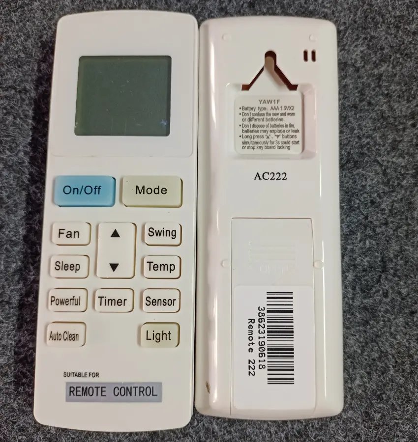 Remote 222 Y